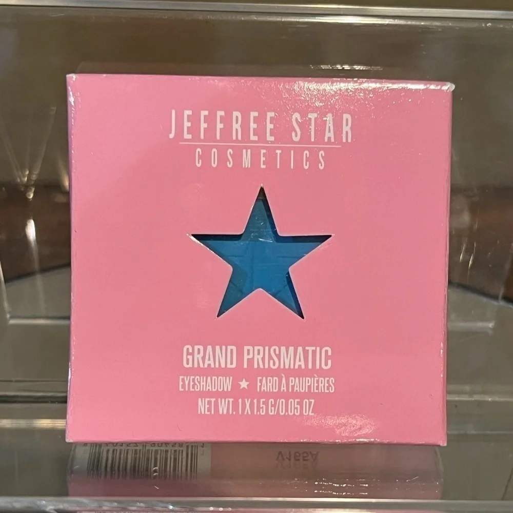 Jeffree Star Eyeshadow, single color, Color is Grand Prismatic, blue color. NEW!